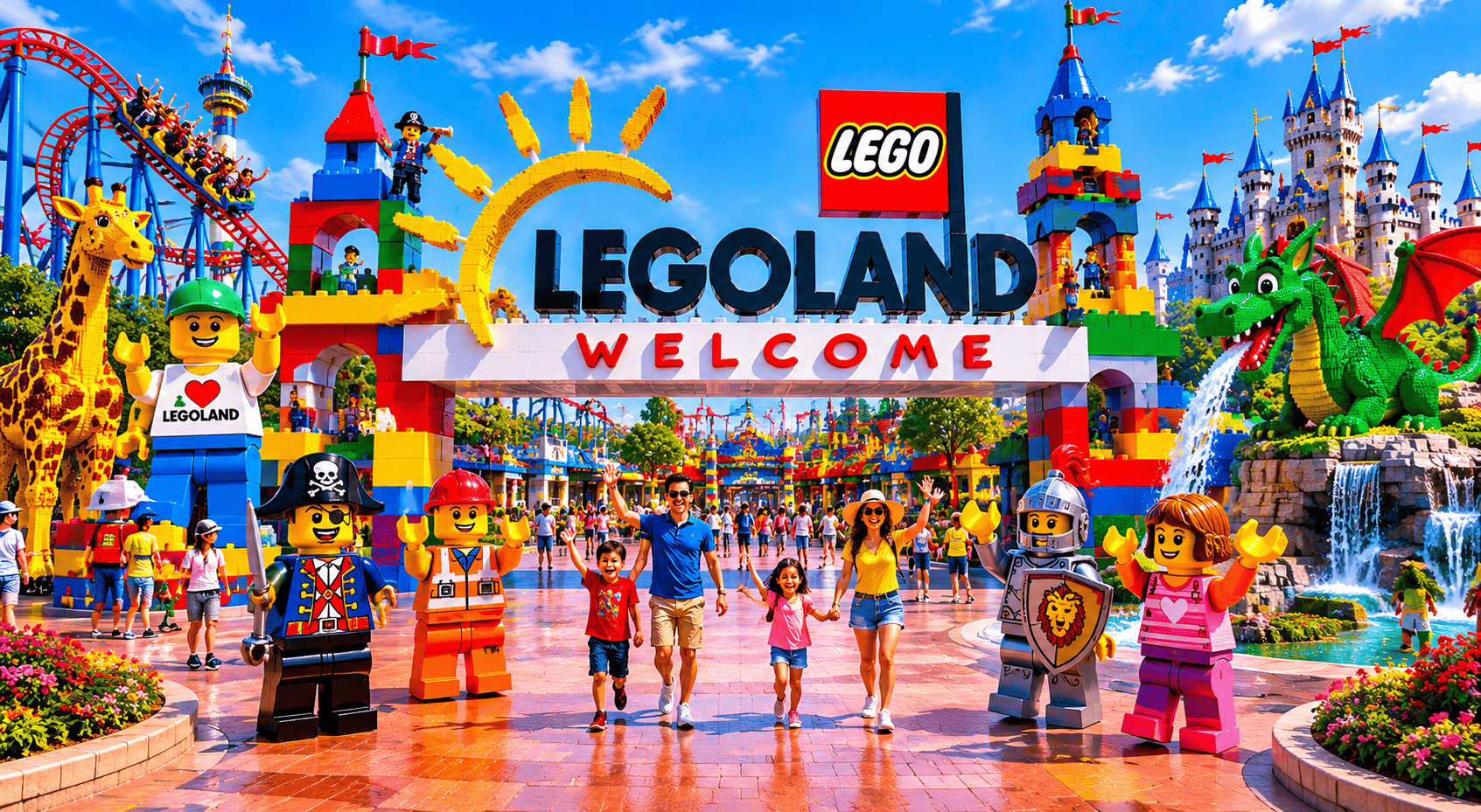 Dubai Parks LEGOLAND family package