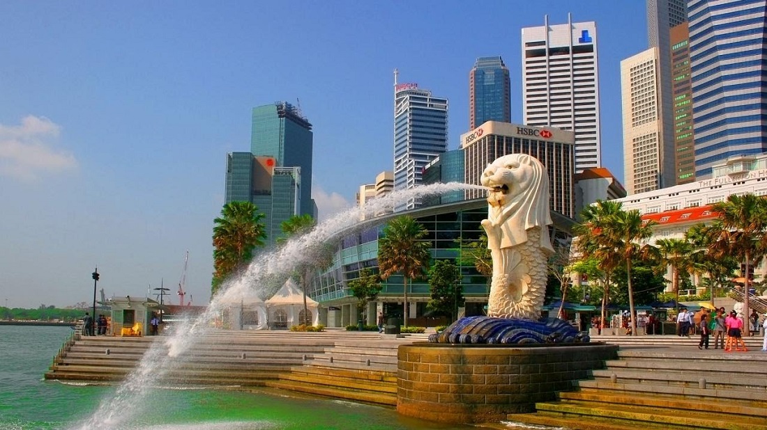 Merlion Park Singapore